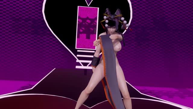 [MMD] Major Lazer - 泡泡屁股 Doa Nyotengu 3D 色情热舞